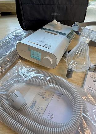 Автоматичний сіпап апарат philips dreamstation auto cpap, лікування хропіння та апноє, лікування затримок дихання уві сні, сіпап терапія, біпап терапі