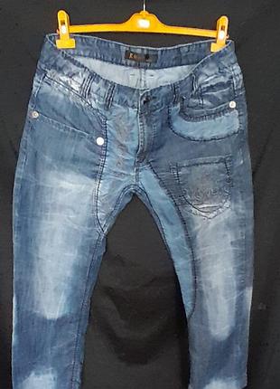Винтажные дизайнерские мужские  джинсы японского бренда k&m jeans
(кosmo lupo).