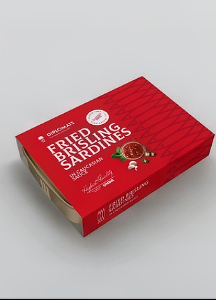 Diplomats ceptas brisling sardines  100g