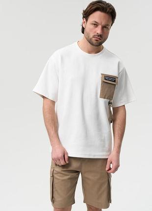 Костюм мужской лето с-3хл urban cargo set - песочный