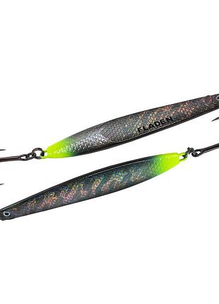 Пількер fladen wave sweeper 28g black/silver/yellow (16-132804)
