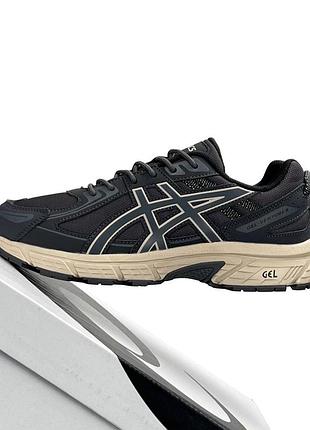 Мужские кроссовки asics gel-venture 6 dark grey beige