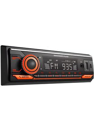 Автомагнитола carwales с rgb-подсветкой bluetooth, aux та usb 1 din (jsd-775)