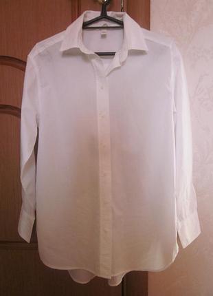 Біла сорочка оверсайз h&amp;m xs. состояние новое