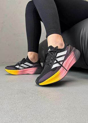 Кроссовки adidas ultraboost 5x black/pink