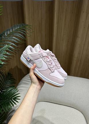 Nike sb dunk low teddy bear light soft pink