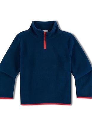 Флисовая кофта rebel (primark) для мальчика, темно-синяя с оранжевым 6-7 лет