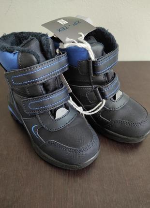 Теплые сапоги термо ботинки для мальчика lupilu (германия) 20 21 22 23 249 фото