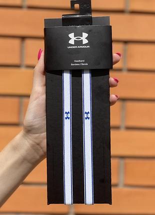 Повязка на голову under armour , белая (1 шт)