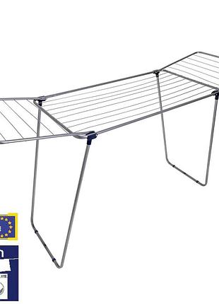 Сушка для белья напольная casa si merkur pure 18m silver (cs92235s04c)