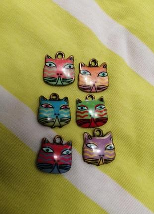 Котики 6шт для рукоделия