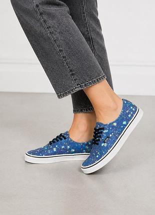 Кеди vans 38 р. 🌌 космічний принт | зручні та стильні