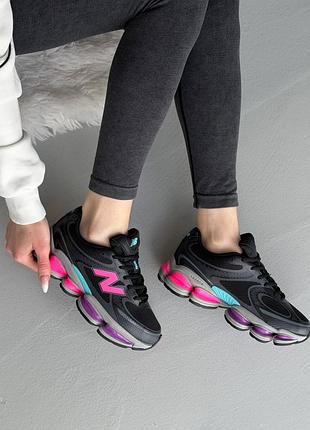 New balance 2000 black/pink/grey