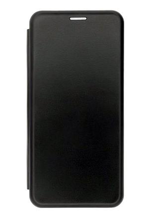 Чехол книжка на samsung galaxy a12 чёрный