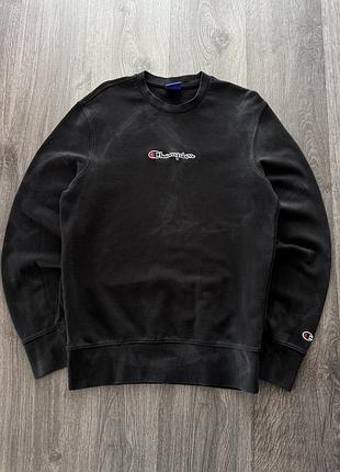 Champion tie dye sweatshirt black man