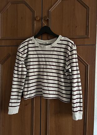 Кофта zara в смужку