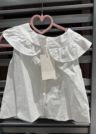 Zara новая блуза на девочку