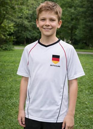 Футболка deutschland рамштайн спортивна extend підліткова 10-15 років