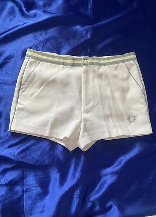 Fred perry waist винтажные теннисные шорты р м