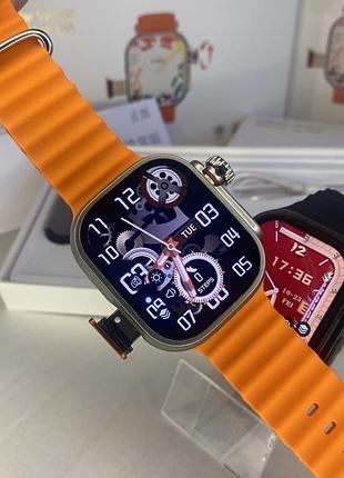 Часы телефон с сим картой android 4g cds9 4+32 gb smart watch с playmarket, tiktok и google среблястые