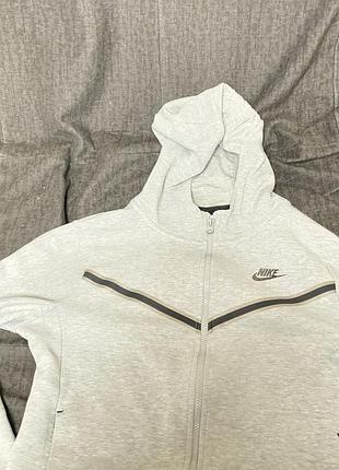 Зіпка nike tech fleece сіра