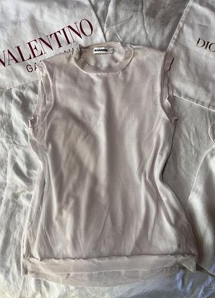 Jil sander вовняний жилет
