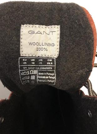 Чоловічі черевики gant 10