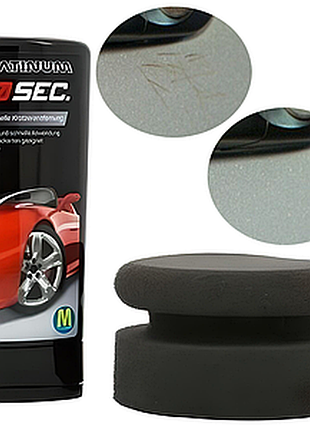 Паста для видалення подряпин з автомобіля platinum 20 sec / засіб для полірування машини