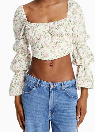 Блузка корсет bershka