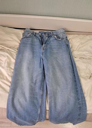 Бегги мужские h&amp;m голубые, на весну/лето в хорошем состоянии