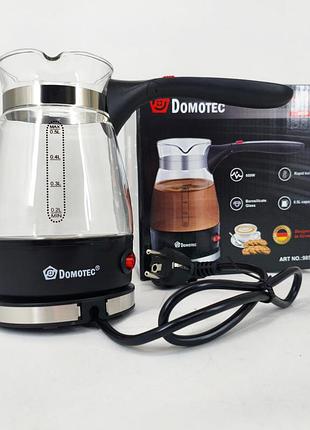 Электротурки domotec, портативная электрическая турка для кофе, турка бытовая электрическая pb-72