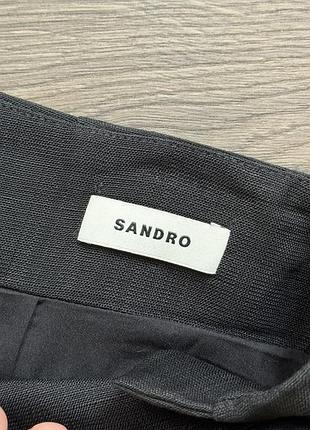 Міні спідниця sandro чорна 36 2