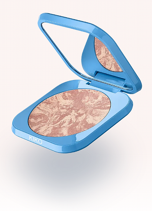 Хайлайтер kiko milano hue ready? pearl-fection highlighter - 01 glow with it (000221-01)
