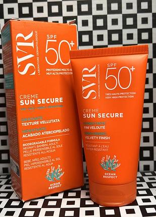 Сонцезахисний крем для обличчя svr sun secure cream spf50+ 50 мл