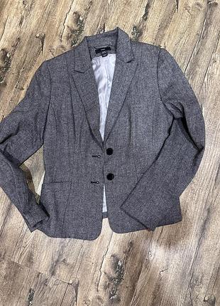 Трендовий сірий піджак h&m