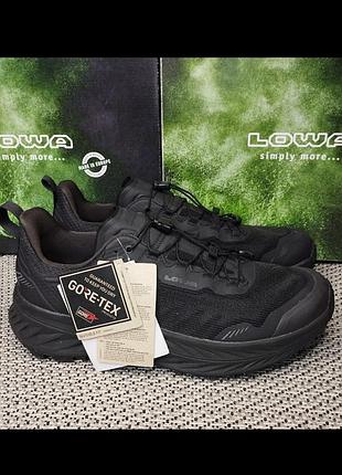 Кросівки непромокаючі lowa fortux gtx 311814-9999 black-black