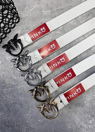 Ремень pinko кожа