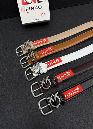Ремень pinko кожа