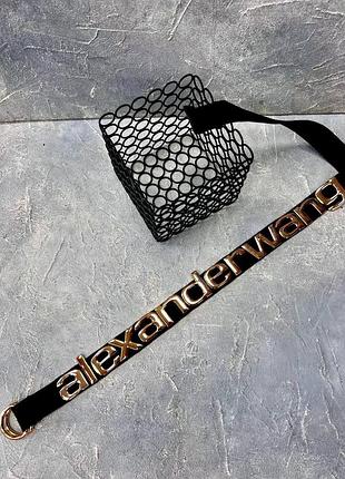 Ремінь alexander wang тканина