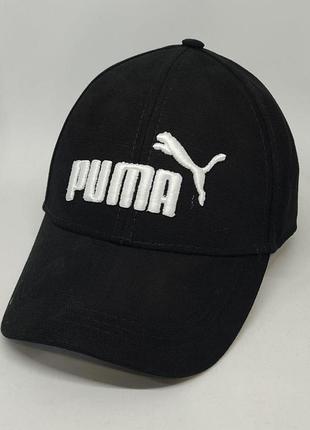 Кепка / бейсболка черная puma