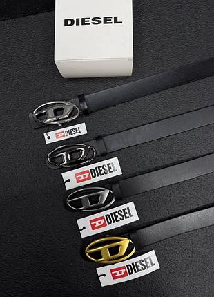 Ремень diesel кожа