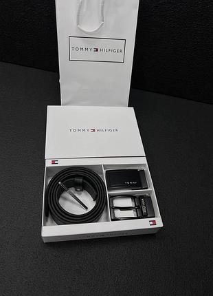 Подарочный набор ремень tommy hilfiger
