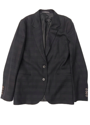 Шерстяных пиджак в клетку paul smith