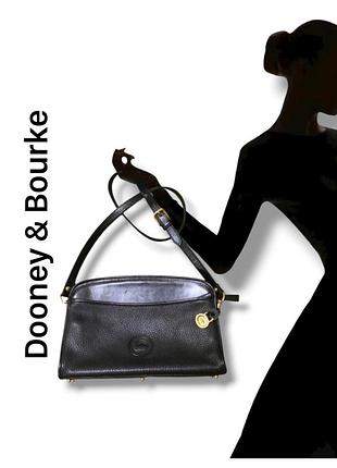 Сумка кожа винтаж dooney & bourke
