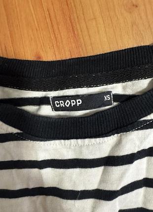 Кофта в смужку cropp 2