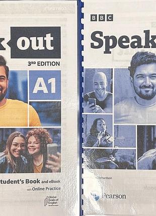 Комплект підручник та зошит speak out a1