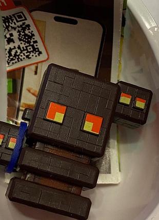 Фігурка kinder joy minecraft (майнкрафт), magma cube, куб магми
