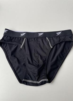 Трусы слипы спортивные эластичные из полиэстера