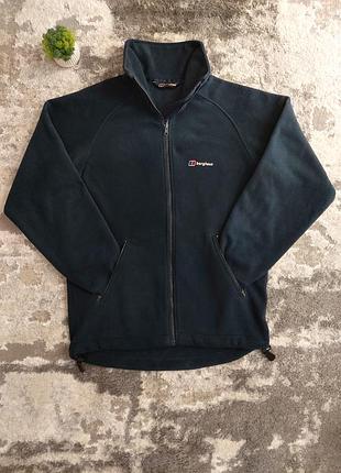 Зипка berghaus, теплая, зимняя, размер s, флиска бергхаус