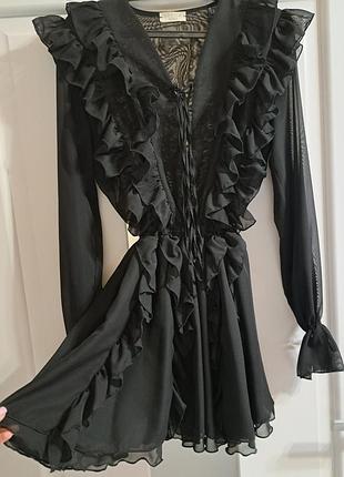 Романтичне плаття rushe від українського бренду ivina boutique